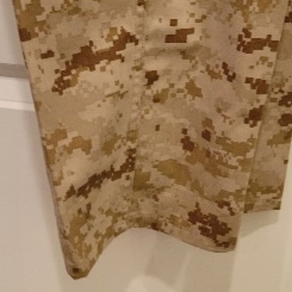 USMC Surplus Desert MARPAT Trousers & BDU Shirt medium small - Picture 11 of 16
